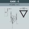 Парковый фонарь Nebo Adam Simon U33.202.M10.AXH27 Fumagalli (5)