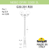 Парковый фонарь Nebo Ofir G300 G30.202.R20.WZE27 Fumagalli (1)