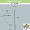 Парковый фонарь Nebo Gino F50.202.000.AXE27 Fumagalli (2)