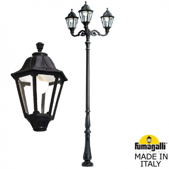 Парковый фонарь Tabor Adam Noemi E35.205.M30.AXH27 Fumagalli