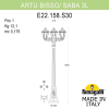 Уличный фонарь Artu Bisso Saba K22.158.S30.AXF1R Fumagalli (2)