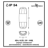 Настенный уличный светильник Kaimas 357412 6W 3000K Novotech (4)