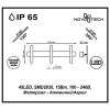 Настенный уличный светильник Calle 357452 15W 3000K Novotech (2)