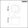 Подсветка для ступенек Scala 358094 3W 4000K Novotech (2)