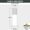 Низкий уличный светильник Carlo Deco 400 DR3.574.000.LXU1L Fumagalli (2)