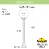 Уличный светильник Mizar.R G250 G25.151.000.AXE27 Fumagalli (2)