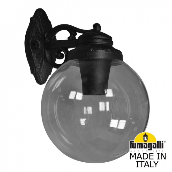 Настенный уличный фонарь Bisso G300Dn G30.131.000.AZE27DN Fumagalli