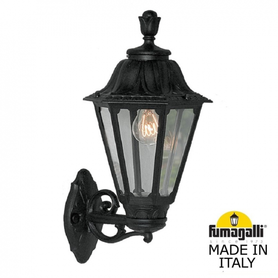 Настенный уличный фонарь Bisso Rut E26.131.000.AXF1R Fumagalli