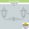 Настенный уличный фонарь Eva Noemi E35.181.000.AXH27 Fumagalli (2)