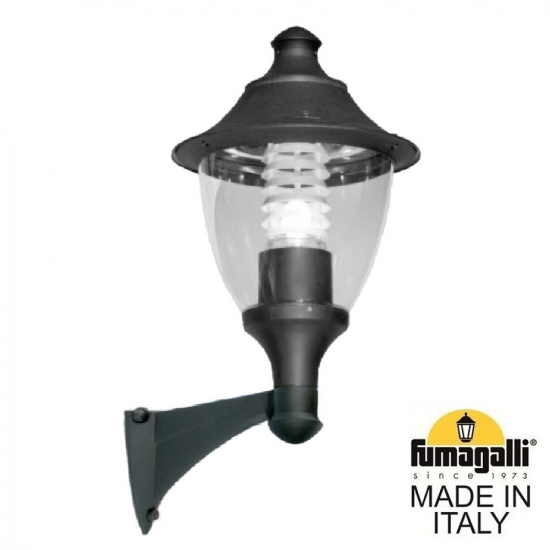 Настенный уличный фонарь Midipilar Gino F50.254.000.AXE27 Fumagalli