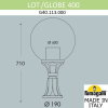Светильник на постамент Lot Globe 400 G40.113.000.AYE27 Fumagalli (2)