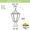 Светильник на постамент Mikrolot Rut E26.110.000.BXF1R Fumagalli (2)
