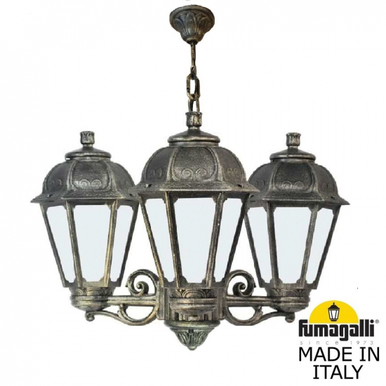 Подвесная уличная люстра Sichem Saba K22.120.S30.BYF1R Fumagalli