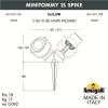 Ландшафтная подсветка Minitommy Spike 3M1.001.000.LXU2L Fumagalli (2)