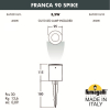 Уличный светильник на колышке Franca 90 Spike 3A7.001.000.AXU1L Fumagalli (2)