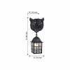 Уличный настенный фонарь Ягуар 2253-1W Hunt Favourite (2)