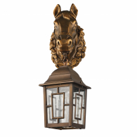 Уличный настенный фонарь Лошадь 2079-1W Hunt Favourite