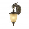 Уличный настенный фонарь Дракон 1716-1W Dragon Favourite (1)