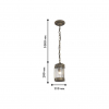 Уличный подвесной фонарь 1497-1P Faro Favourite (2)